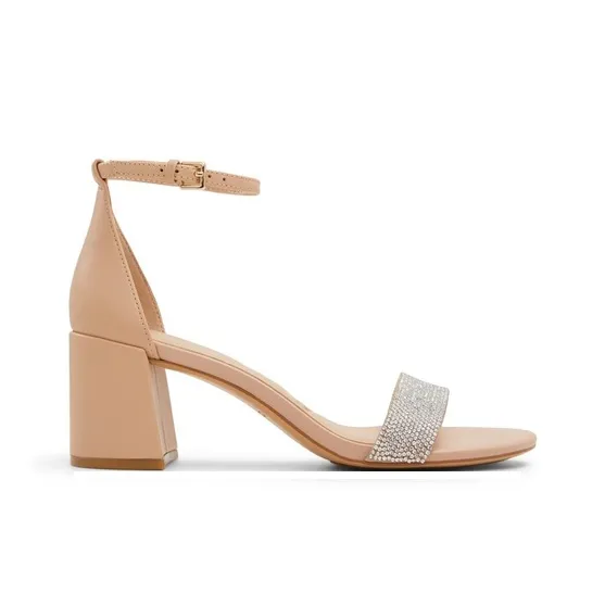 ALDO One Strap Sandals 6.35CM Women's Bone-1