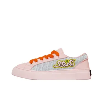 KAWS x DIOR B33 Low Top Skateboard Shoes Men's Pink Limited Edition Numbered Edition