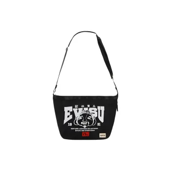 EVISU Polyamide Shoulder Bag Regular Unisex Black