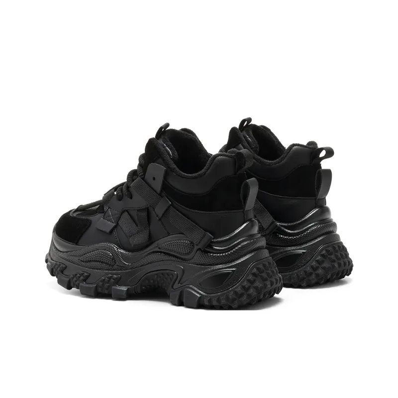 C°BANNER Wear-Resistant Mid-Top Chunky Sneakers Women's-8