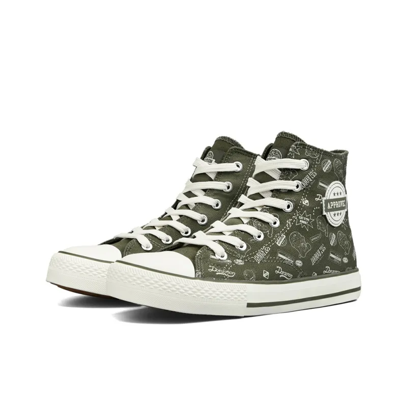 DoraemonA High Top Canvas Shoes Men's-3