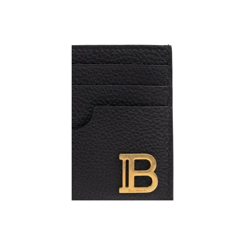BALMAIN Logo Plaque Card Holder-2