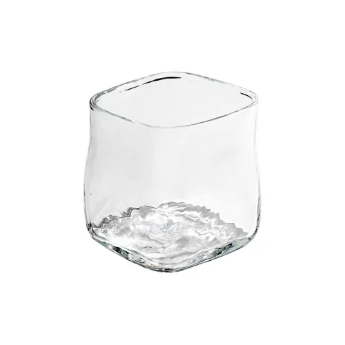 BINCOO High-End Elegant Vintage American Dirty Glass Australian White Pearl Cup Italian Thick Latte Glass Cup 220ml
