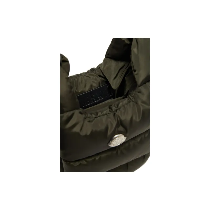Moncler LEGERETE Collaboration Nylon Crossbody Bag, Shoulder Bag Small Size Women's Olive Green-4