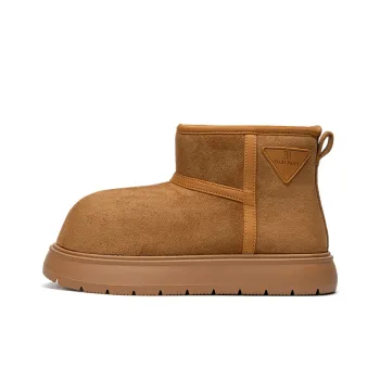 EXULL Q Short Snow Boots Women's Camel