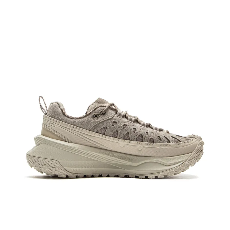 MEDM x LiNing Travel Hero CRC Anti Slip And Wear Resistant Coverage Low Top Casual Shoes Unisex Khaki-1