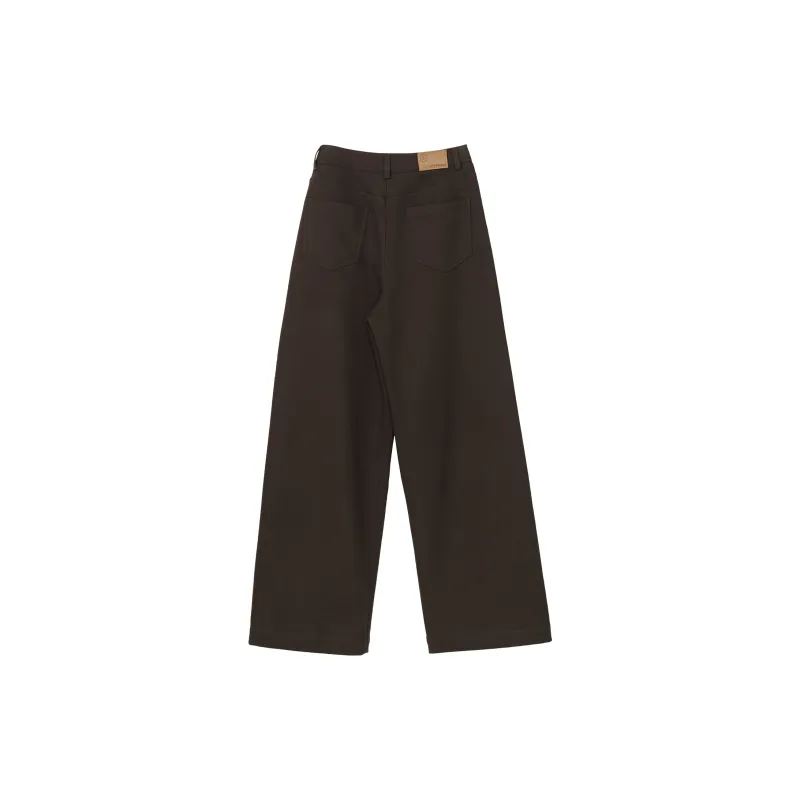 Fstudio Casual Pants Women's Chocolate-1