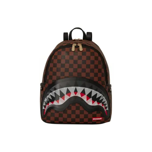 SPRAYGROUND Artificial Leather Backpack Mini Unisex Brown