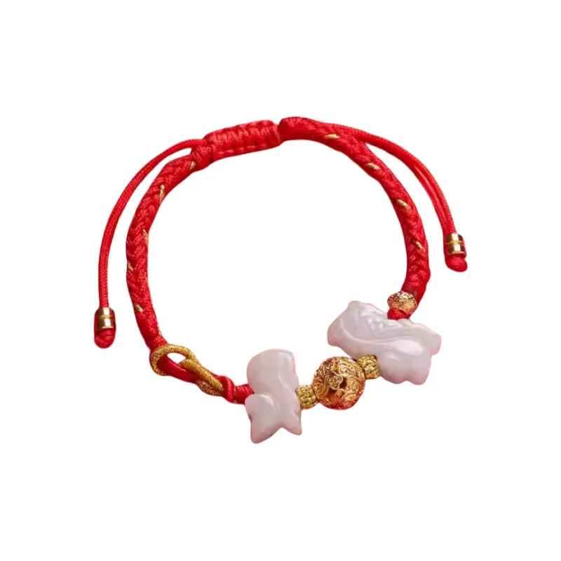Sweet Kisses Glutinous Jade Bracelets Unisex-8