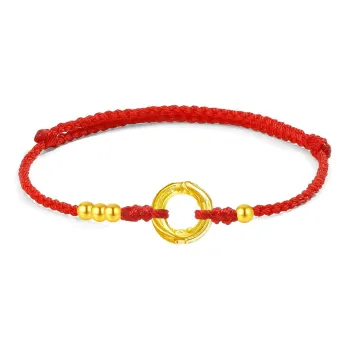 SINO GEM Gold Bracelet Unisex