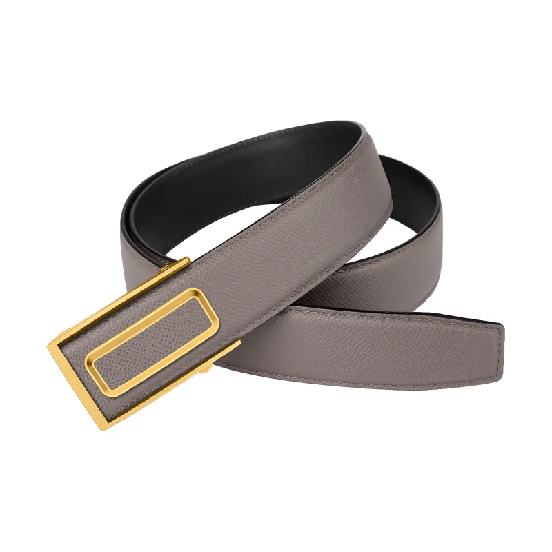 CATELLES Double Sided Top Grain Cow Leather Leather Belts Men's 3.5cm/3.8cm-20