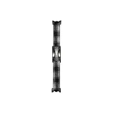Plaid Woolen Straight Slim, Black White
