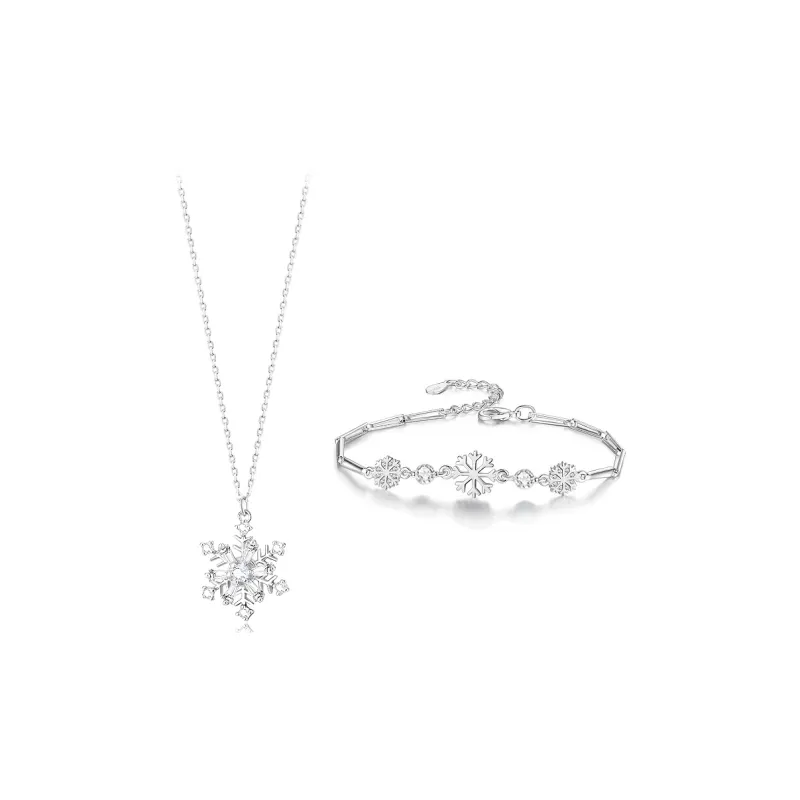 JOYDINNY Zircon Necklaces Women's-0