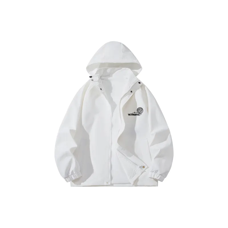 Small Columns Under The Sea Jackets Coats Unisex Black-4