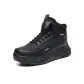 Black-Thickened Fleece-Lined