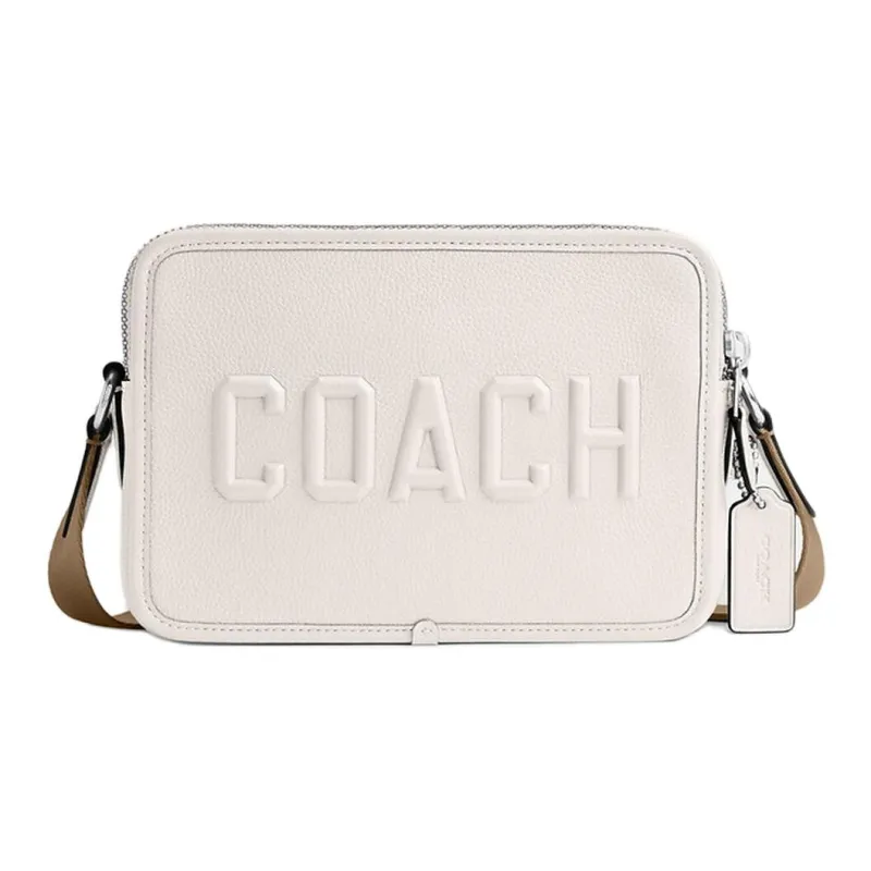 COACH Charter Leather Crossbody Bag, Shoulder Bag Medium Size Men's-0