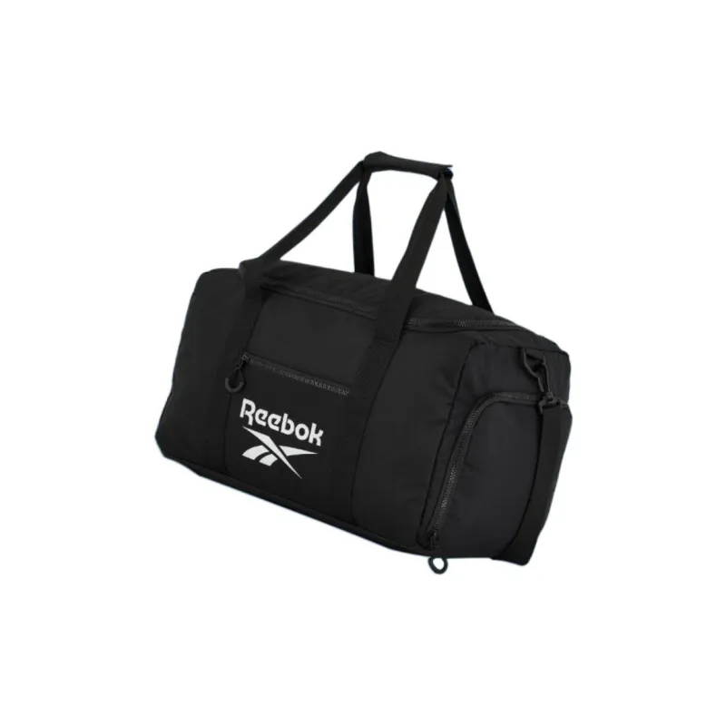 Reebok Fabric Crossbody One Shoulder Handbag, Luggage Bag, Gym Bag Tubas Unisex Black-2