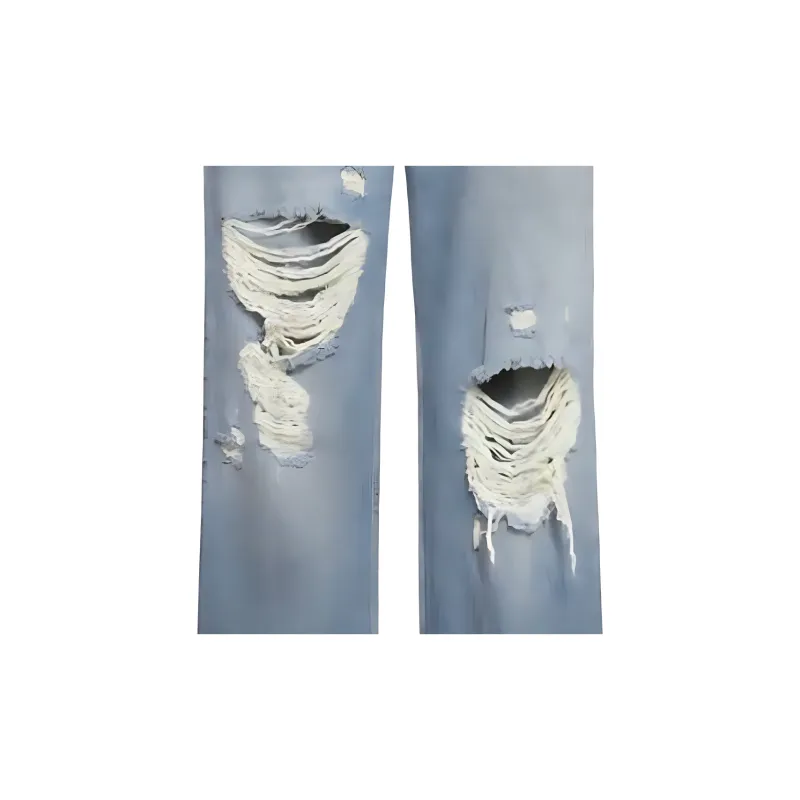 Balenciaga Ripped Pants-4