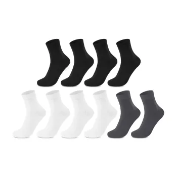 FAIRWHALE Knee High Socks Unisex 5 Pack