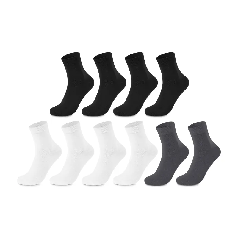 FAIRWHALE Knee High Socks Unisex 5 Pack-0
