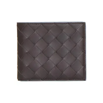 Bottega Veneta Calfskin Wallet Men's Brown