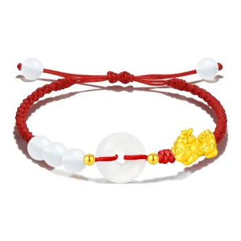 SINO GEM Gold Bracelet Unisex