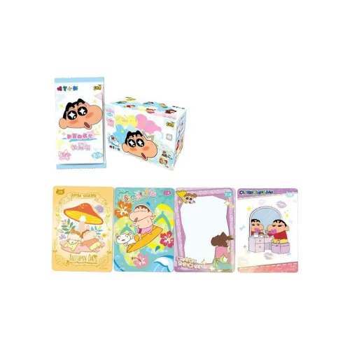 KAYOU Crayon Shin Chan New Wish Bag 1 Shot IP/Anime Cards 20 Packs/box