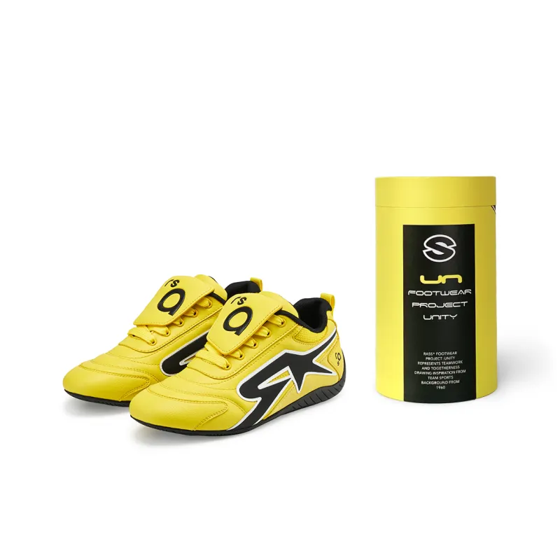 RASS Indoor Coverage Soccer Shoes Women's Bright Yellow-0