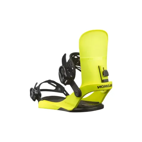 SALOMON Single Snowboard Ski Bindings Unisex Yellow