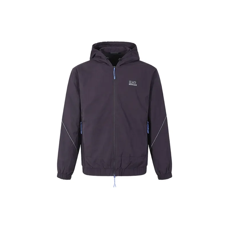 EMPORIO ARMANI EA7 FW24 Casual Sportswear Men's Black-1