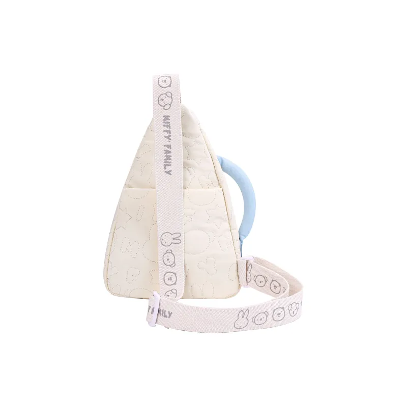 Miffy Fabric Sling Bag Small Size Women's Yellow/Ecru-11
