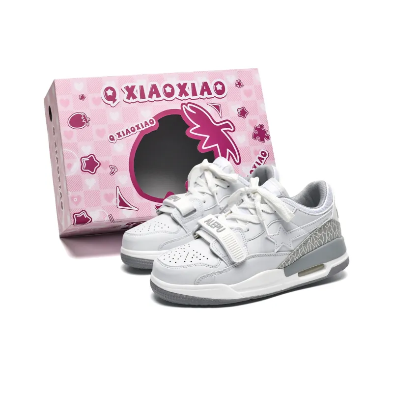 Circle Small Cushioning Coverage Wear-Resistant Lightweight Slip-Resistant Low-Top Skateboard Shoes Unisex-61
