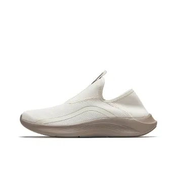 CHAOJIANTA Non slip Lightweight Low Top Slip on Training Shoes Men's Beige Brown
