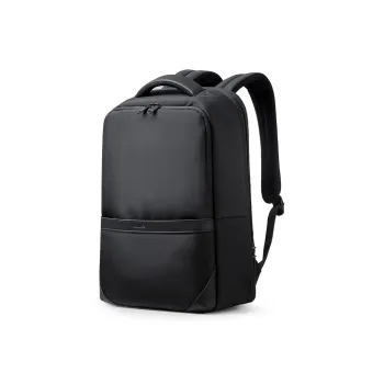 Hanke Fabric Lightweight Business Backpack Men's Obsidian Black