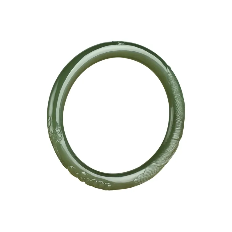 Jade Said Hetian Jade Bangles Green Jade Women's-0