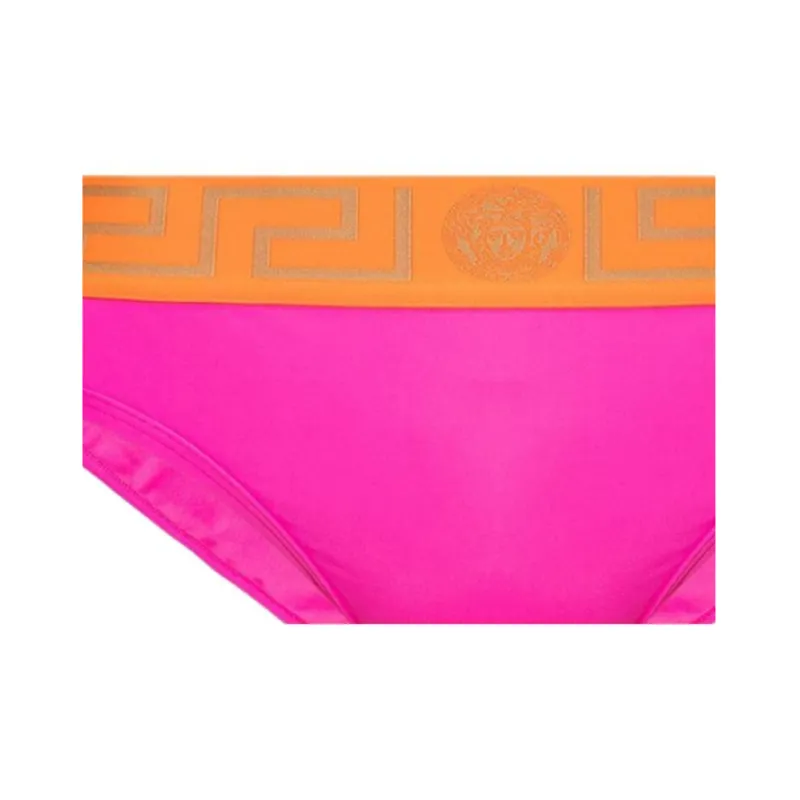 VERSACE Swimming Shorts Men Rose Red-2