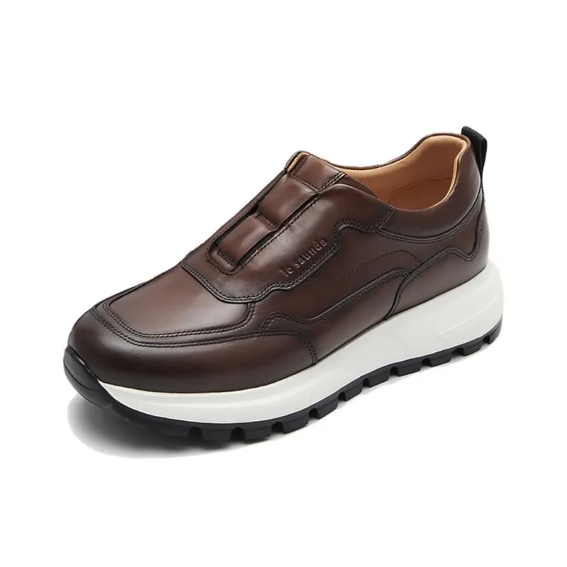 Le Saunda Lightweight Height Increasing Low-Top Casual Shoes Men's-2