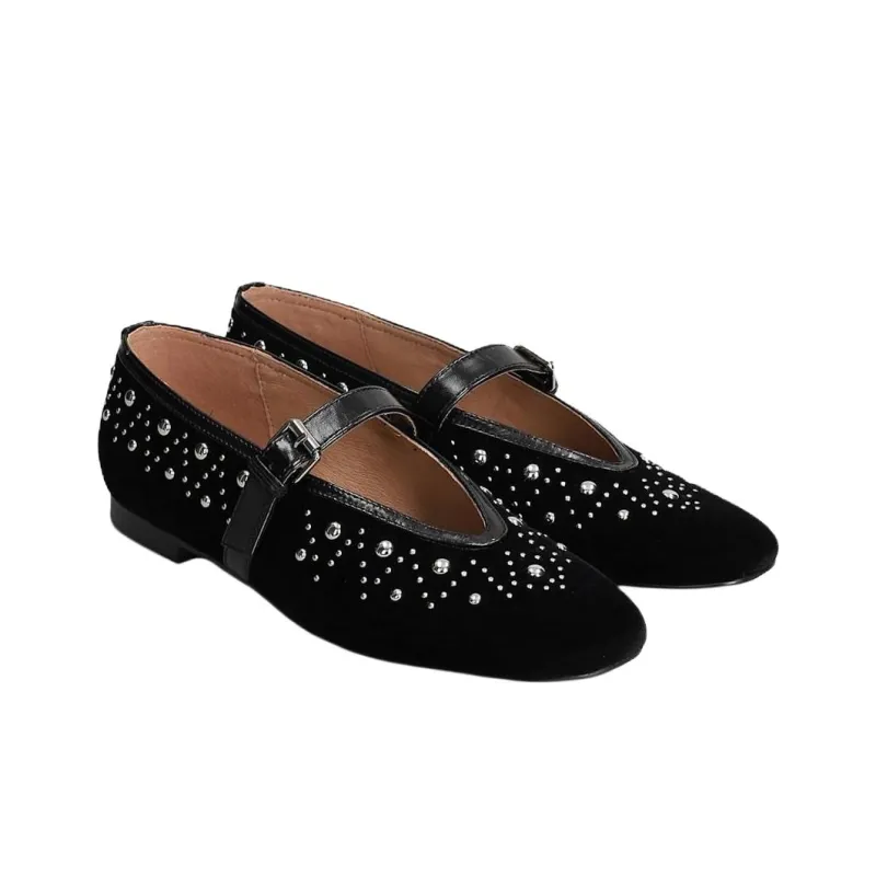 BIBI LOU Naila Fla Women's Casual Shoes Women's Black-2