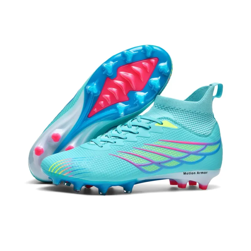Motion Armor Slip-Resistant Moisture-Wicking Coverage Stain-Resistant Soccer Shoes Unisex-11