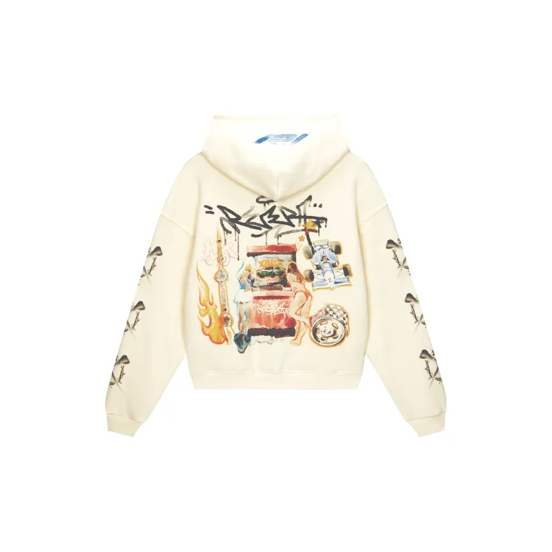 RESERFF x YARD Sweatshirt Unisex Ecru-1