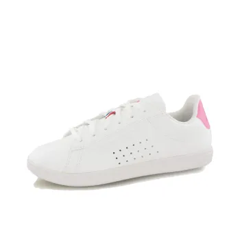 Le Coq Sportif Anti-Slip Wear-Resistant Low-Top Skateboard Shoes Women's White
