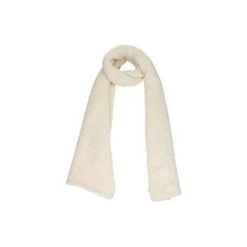 OFF WHITE Wool Knit Scarves Men's White