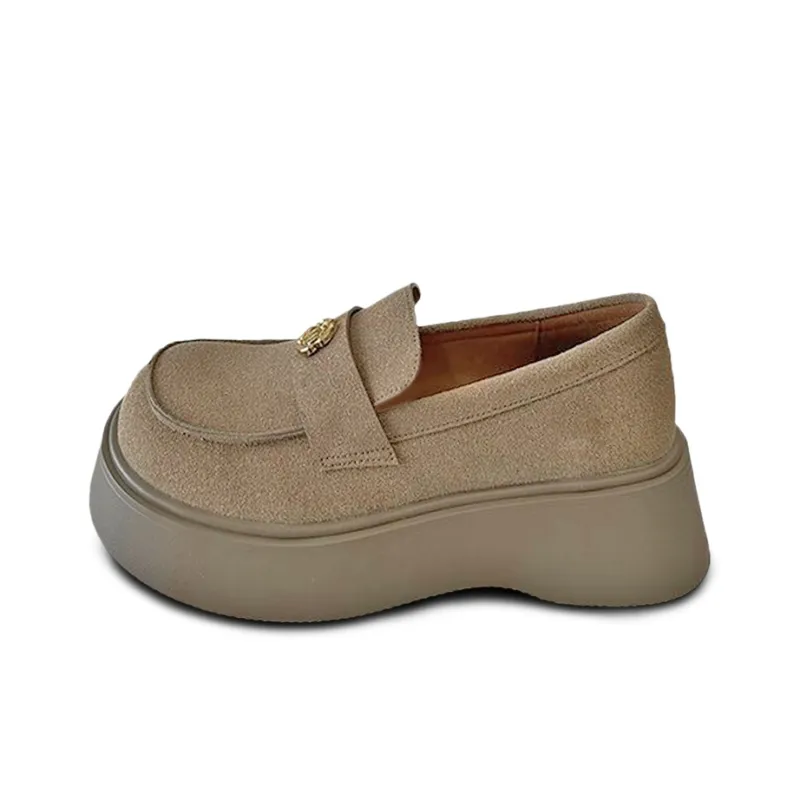 N6N8 Loafers Women's Light Brown, Yellow, Light Gray-9