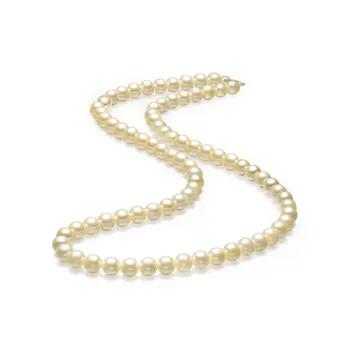 ME LUXE Saltwater Pearl Necklace High End Anniversary Gift Women's