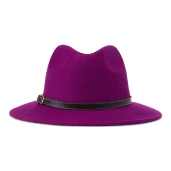 BRONTE Wool Felt Top Hats Women's Purple