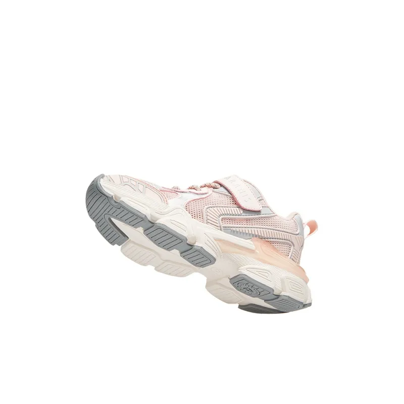 TARANIS Low Top Kids' Running Shoes Mist Soft Pink/Silver Kids'-2