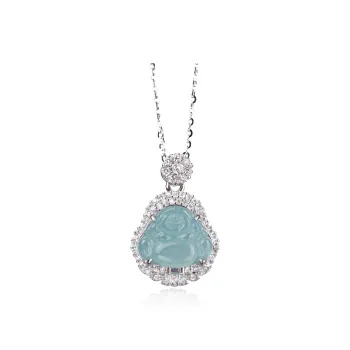 QIXIANG Ice Glutinous Necklaces Women's