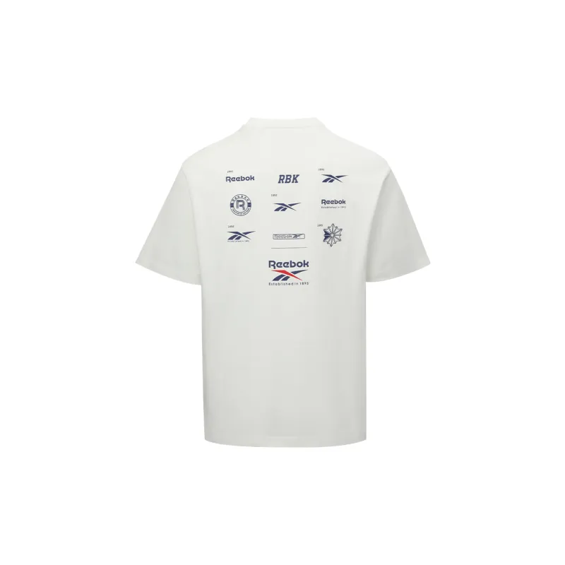 Reebok T Shirts Unisex White-1