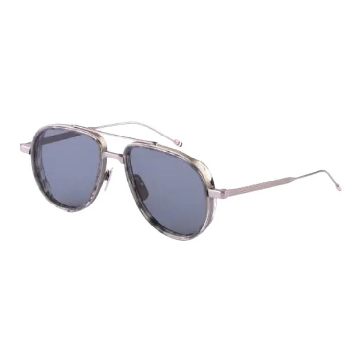 THOM BROWNE Aviator Frame Sunglasses-0