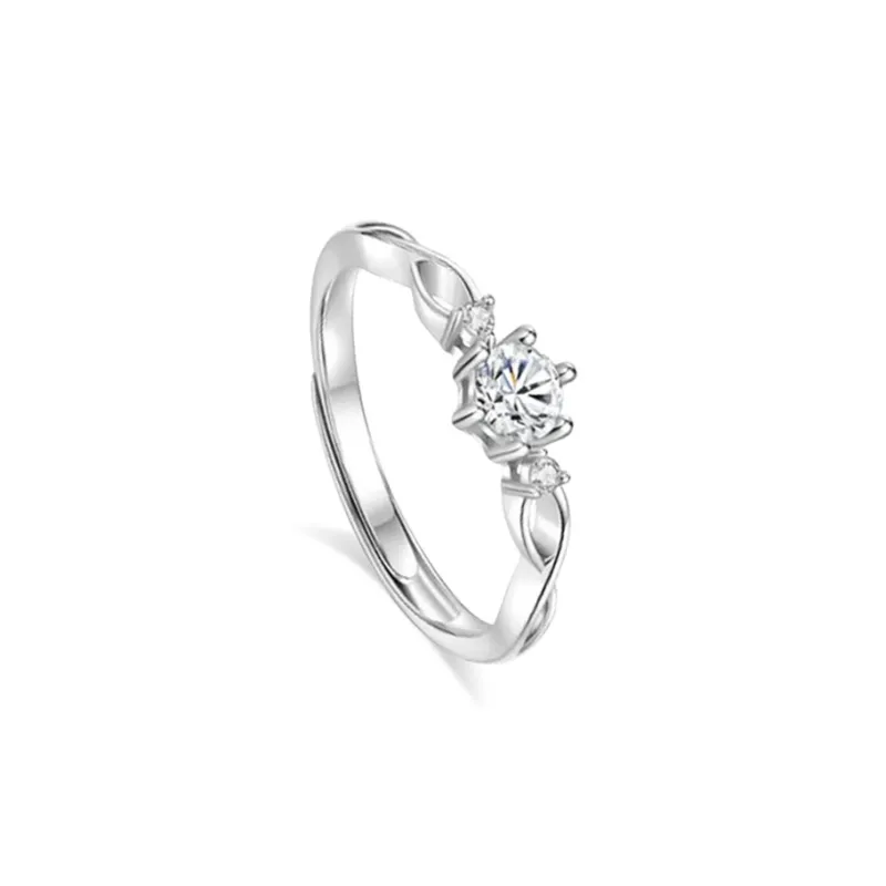 LUCA Sterling Silver Rings Unisex Silver Box-8